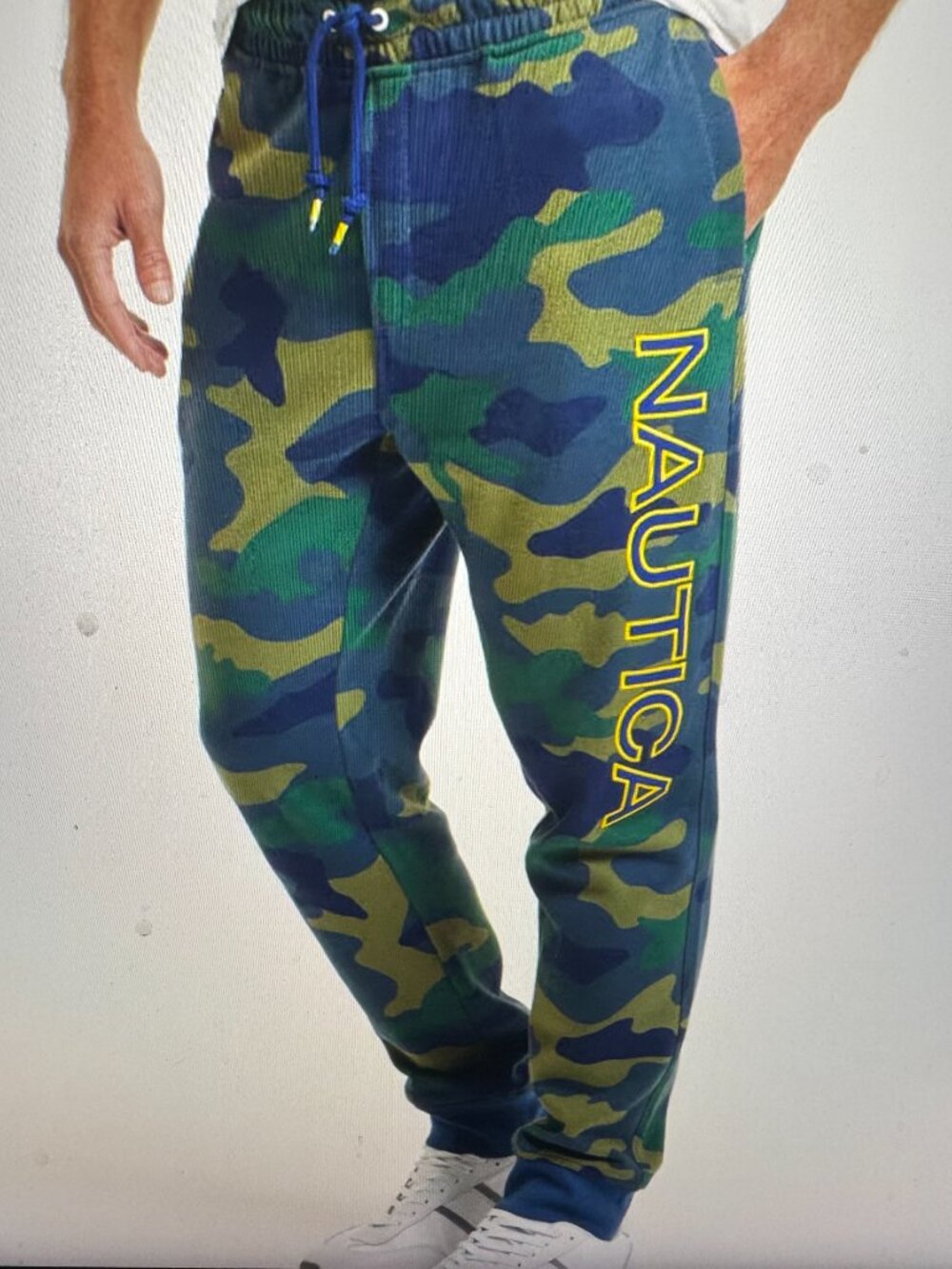Nautica Camo Logo Men's Joggers size XL